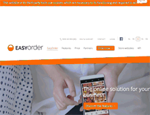 Tablet Screenshot of easyorderapp.com